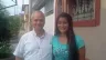 Mildred, the Peruvian goddaughter of Pope Leo XIV, with then-Father Robert Prevost. / Credit: Courtesy of Mildred Camacho